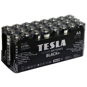 Первинні елементи та первинні батареї TESLA BATTERIES AA BLACK+ 24 MULTIPACK (SHRINK 24 шт.) [bat200768-TSI]