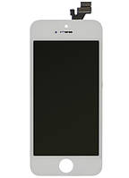 Модуль (сенсор + дисплей) iPhone 5 white + frame (On-Cell)