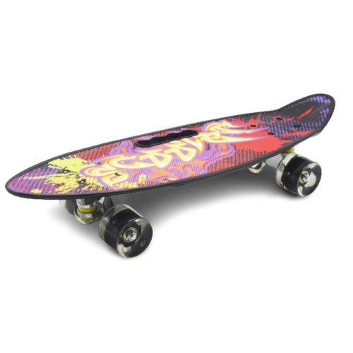 Пенні борд з ручкою Графіті [tsi188491-TSI], фото 1