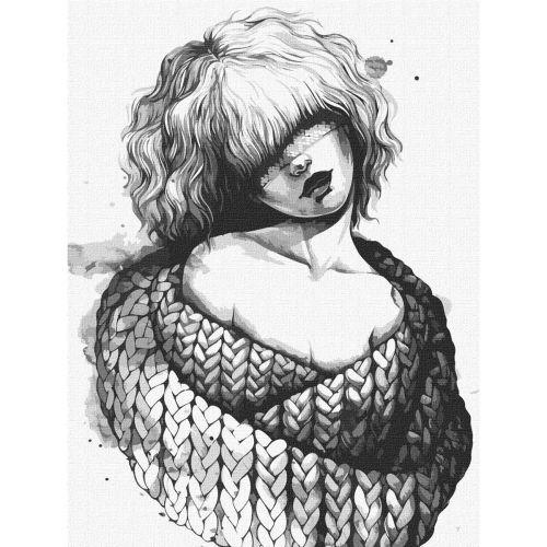 Картина за номерами "Незнайомка" ★★★★★ [tsi202827-TSI], фото 1