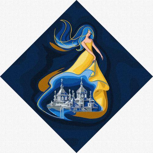 Картина за номерами "Берегиня м. Ковель" ★★★ [tsi199469-TSI], фото 1