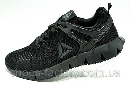 Кросівки Reebok Zig Dynamica 2 чоловічі чорні сітка 45р., фото 1