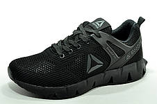 Кросівки Reebok Zig Dynamica 2 чоловічі чорні сітка 45р., фото 3