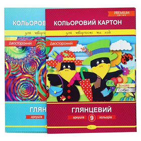 Набір двостороннього глянсового картону, 9 аркушів [tsi201614-TSI]