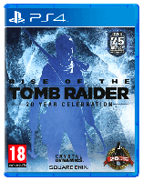 Игра Sony PlayStation 4 Rise of the Tomb Raider 20 Year Celebration Русская Озвучка Б/У Хороший