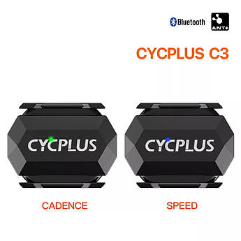 Комплект Датчиків каденсу та швидкості CYCPLUS C3+.BLUETOOTH 4.0 & ANT+