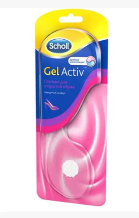 Устілки для взуття на високих підборах GelActiv Scholl, фото 1