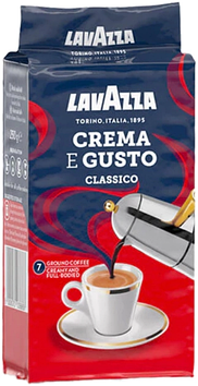 Кава Lavazza Crema e Gusto Classiсo (Колір) Мелена 250г
