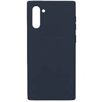 Чехол Silicone case Samsung N970 Galaxy Note 10 Dark Blue