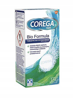 Таблетки для чищення зубних протезів Corega, фото 3
