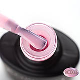 Komilfo KC Glitter French Base Collection, КС003, 8мл - Камуфлююча база-коректор, фото 3