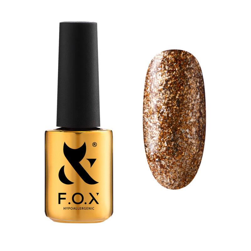 Гель-лак для нігтів F.O.X gel-polish gold Brilliance