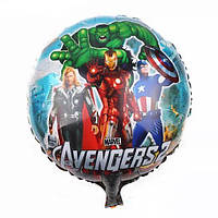 Фольгированный шар Мстители Marvel Avengers 2 круглый 45см (18")