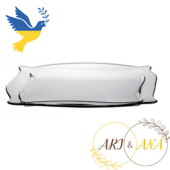 Тортівниця блюдо підставка для торта 34х22см