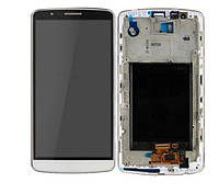 Дисплей LG Optimus G3 D855 / D858 / D859 complete with Frame White