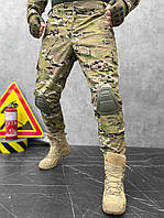 Весняні-літні тактичні штани мультикам рип стоп із наколінниками