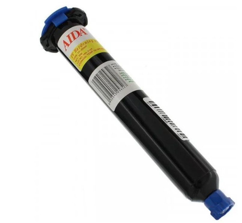 Клей фотополімерний AIDA TP-3500F (50 гр) для склеювання скла під ультрафіолетом