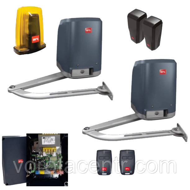 Комплект автоматики для двостулкових воріт BFT VIRGO SMART BT A20 FULL KIT