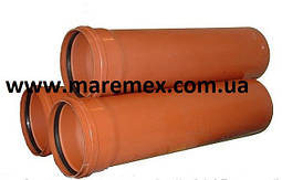 Труба ПВХ 250х2000м (4,9) - Мпласт