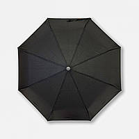 Компактна чорна парасолька напівавтомат від фірми "SL"