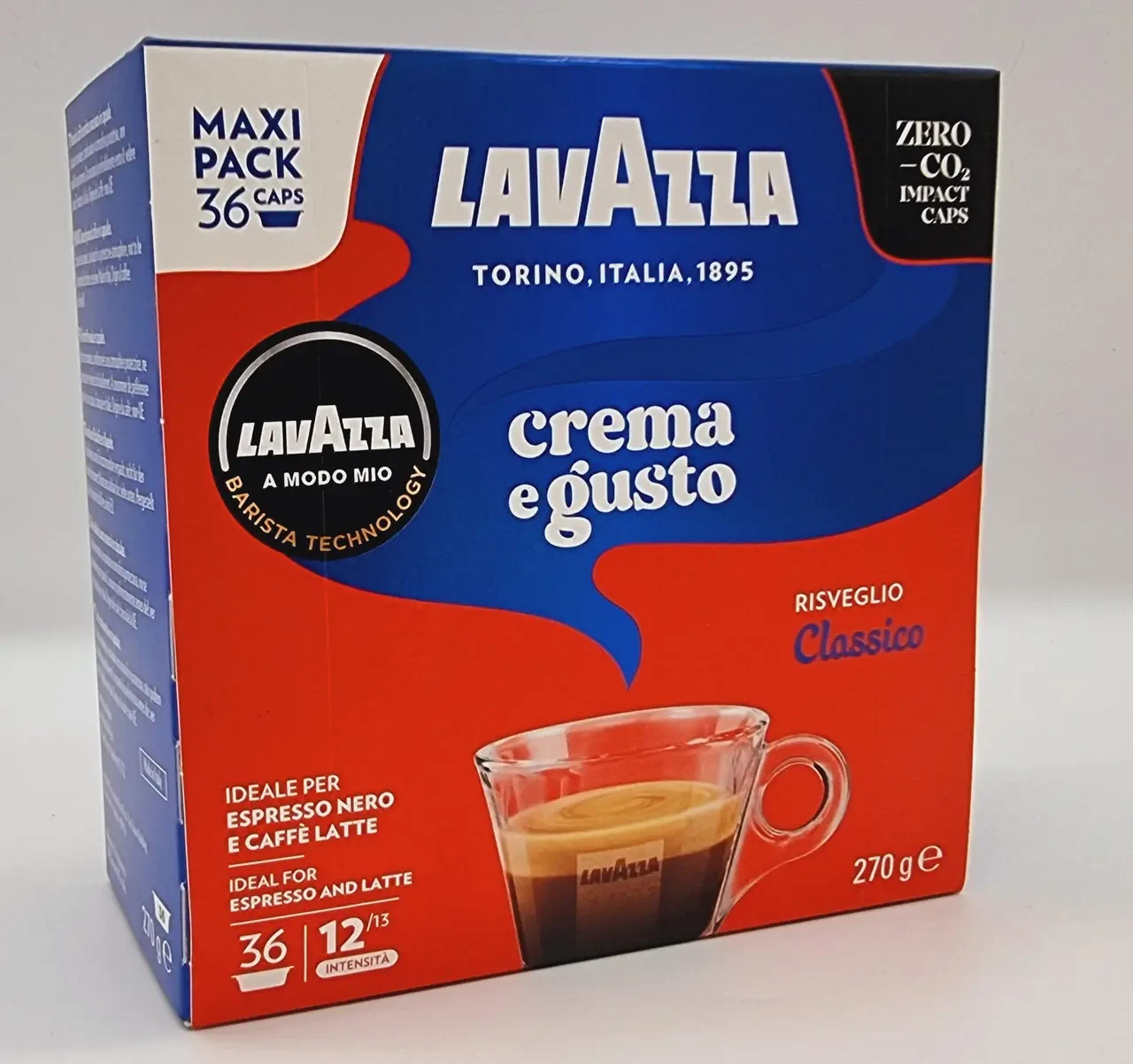 Кава в капсулах Lavazza A Modo Mio Crema e Gusto 36 шт.