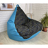 Крісло груша Принт Мікс