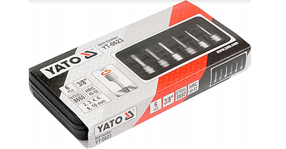 Набір інструментів Yato 401804 Екстрактори штифтів 3/8'' комплект 6 шт YT-0623, фото 3