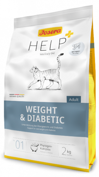 Josera Help Weight & Diabetic Cat лікувальний корм при ожирінні та діабеті