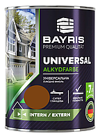 Эмаль универсальная алкидная Universal BAYRIS 0.9, Желто-коричневая