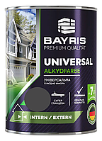 Эмаль универсальная алкидная Universal BAYRIS 0.9, Темно-серая