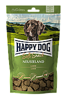 Happy Dog Soft Snack Neuseeland м'які закуски для собак середніх та великих порід з ягнятиною та рисом, 100g