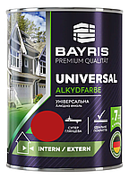 Эмаль универсальная алкидная Universal BAYRIS 0.9, Красная