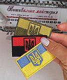 Шеврон Прапор України жовто-блакитний, на липучці, нашивки для ЗСУ, фото 2