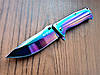 Ніж складаний Фліппер Градієнт Хамелеон з Кліпсою на пояс 440С сталь, фото 5