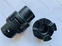 Муфта сполучна пластикова на редуктор польського розкидачу 1000л Струмік Польща