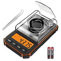 Ваги ювелірні Brifit KA67 (50/0.001 г) з калібрувальною гірою, пінцетом і чашею для зважування