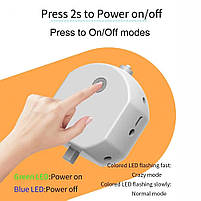 Інтерактивна USB іграшка для собак м'ячик на пульті управління AUTO PET TOY BALL помаранчевий 8 см, фото 10