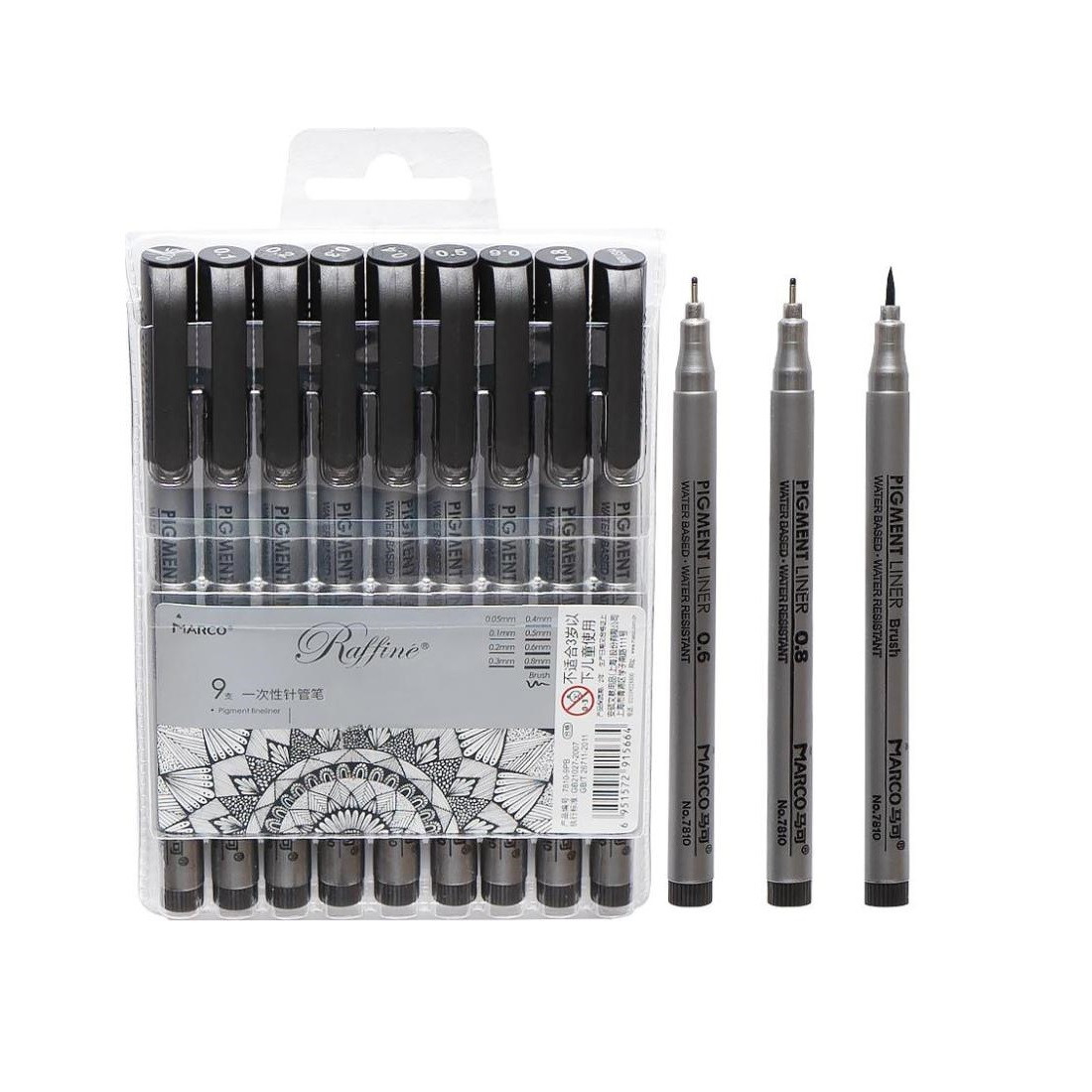 Набір рапідографів 9 шт. Marco 7810-9РВ, фото 1