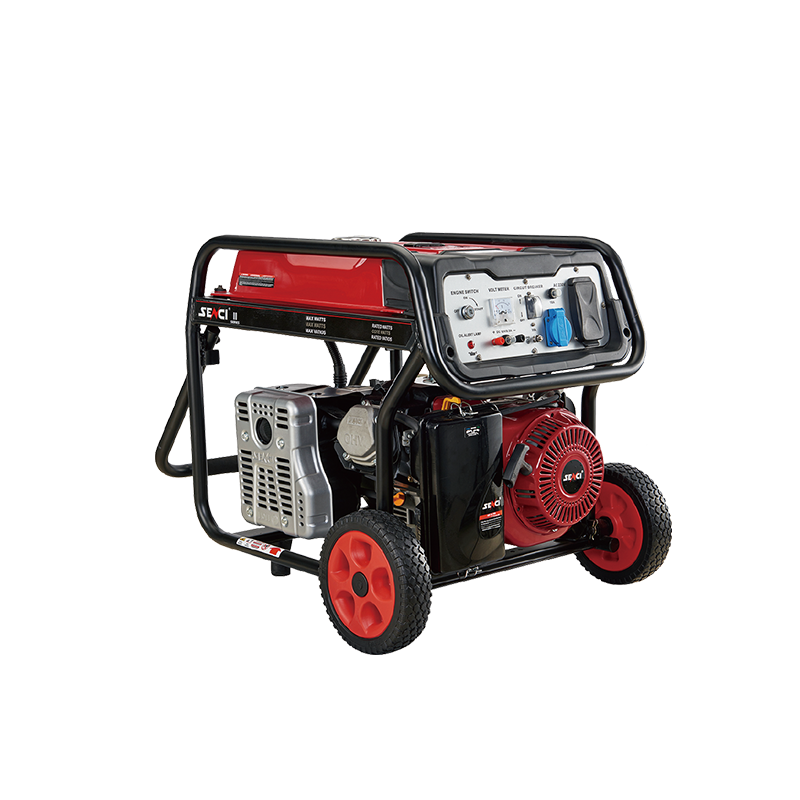 Бензиновий генератор 4.1 кВт Senci SC7000E