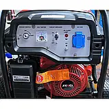 Бензиновий генератор 4.1 кВт Senci SC7000E, фото 4