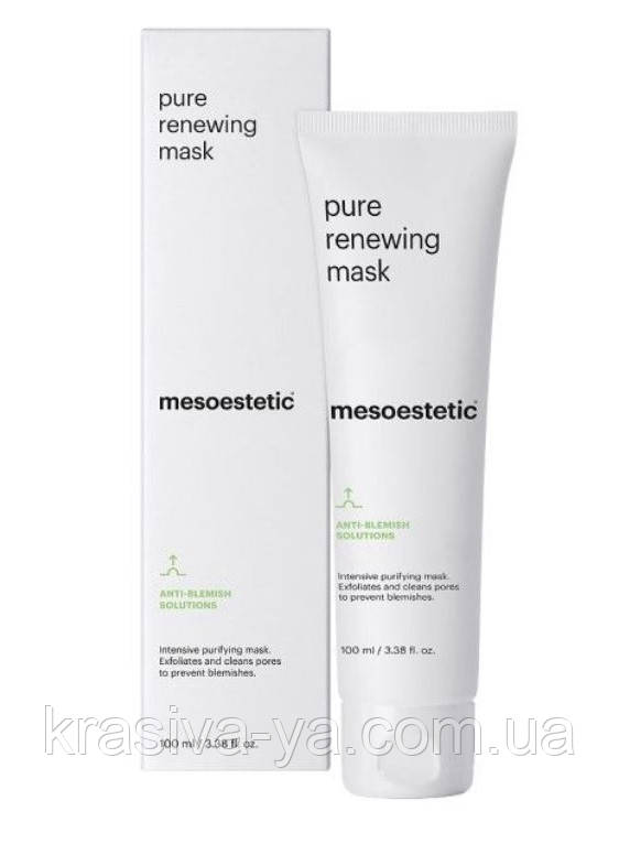 Очищающая маска-скраб для лица Pure Renewing Mask, 100 мл - фото 1 - id-p1793578823