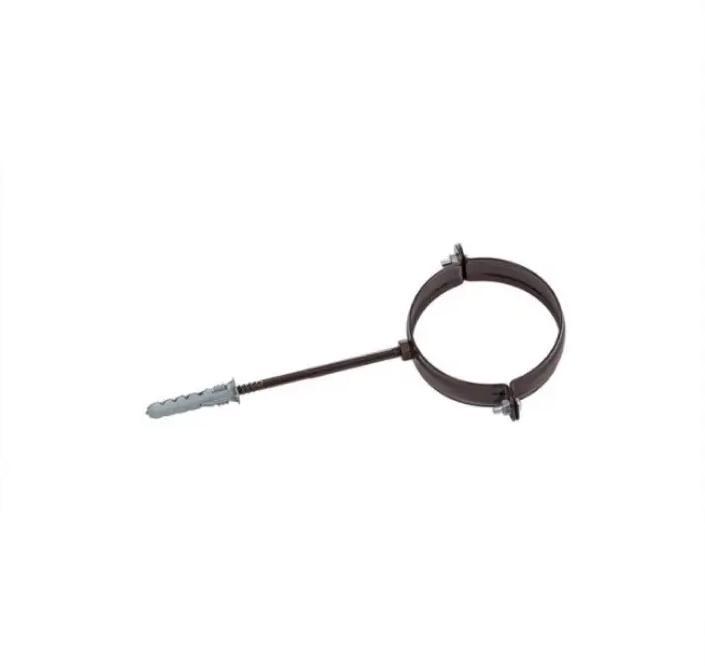 Тримач труби сталевий діаметр 100 мм довжина 100 мм водостічної системи Profil 130 мм Польща, фото 1