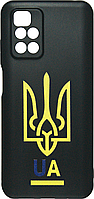 Силікон Xiaomi Redmi 10/Note 11 4G CN black Ukraine Case