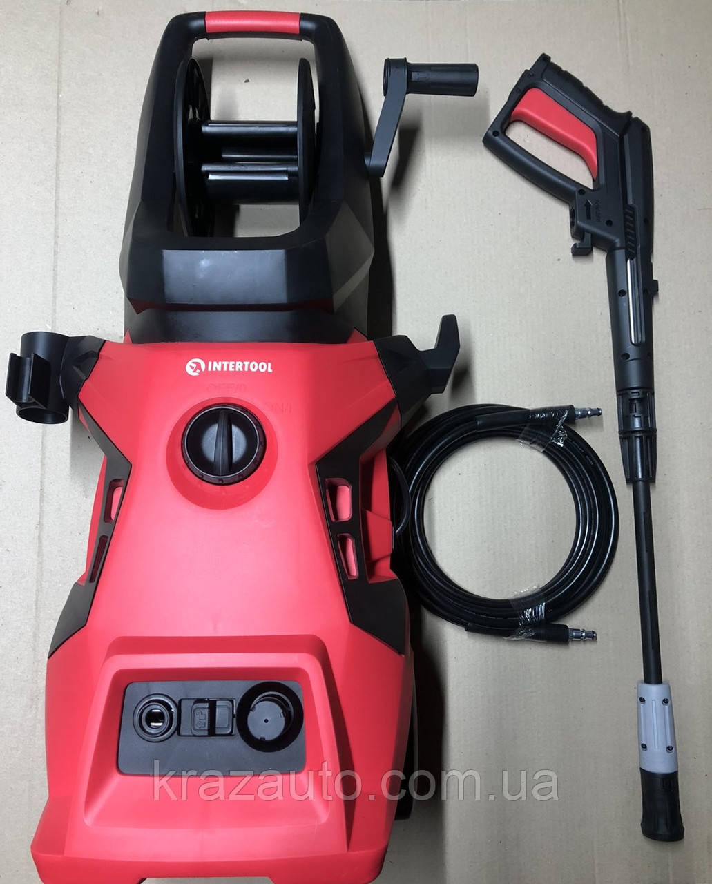Мийка високого тиску 2000 Вт, ном. 6.5 л/хв, макс. 7.5 л/хв, 110-160бар INTERTOOL DT-1517