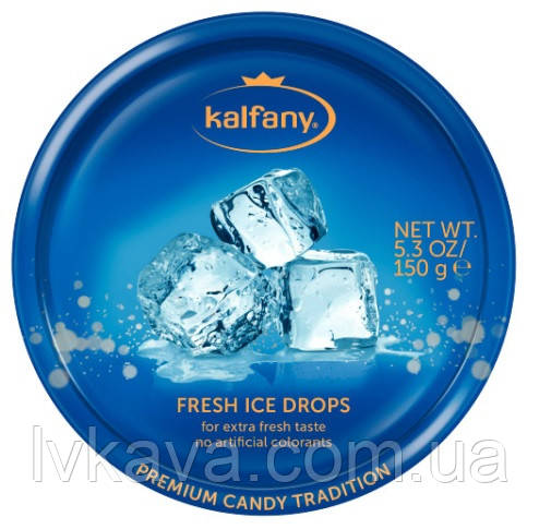 Льодяники Kalfany Fresh Ice , 150 гр