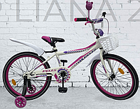 Детский двухколесный 18 Liana Impuls Kid (2023) велосипед для девочки (пластик крыло) new