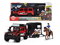 Игровой набор Dickie Toys Перевозка лошадей (3837018)