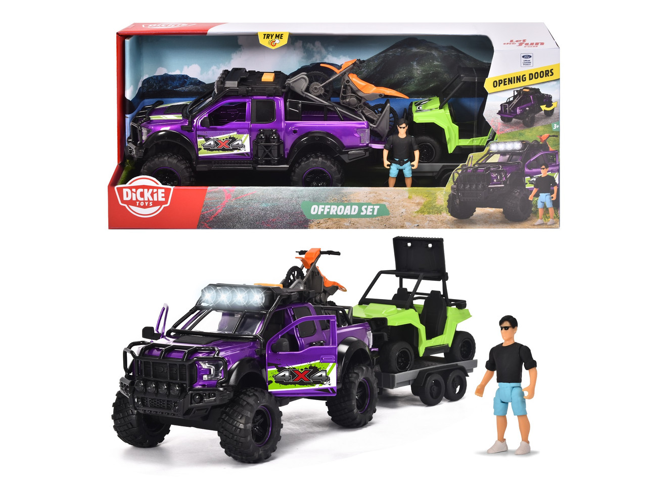 Ігровий набір Dickie Toys Приборкання бездоріжжя (3837019)