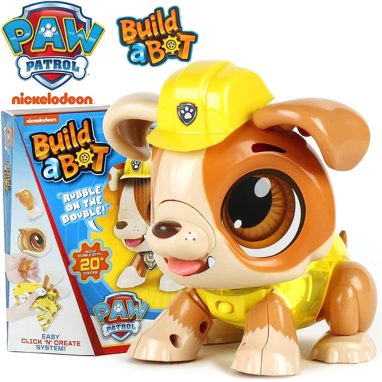 Інтерактивний ігровий набір Щенячий Патруль Paw Patrol Rubble "Збери сам" Robotic Build-A-Bot Paw Patrol Toys