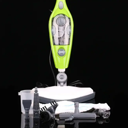 Універсальна парова швабра 10в1 CleanFix Steam Power Mop 10X ручний пароочисник-щітка для збирання, фото 3
